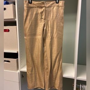 Gold pants